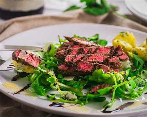 Italian Beef Tagliata with Parmesan Cheese & Balsamic Glaze Recipe | SideChef