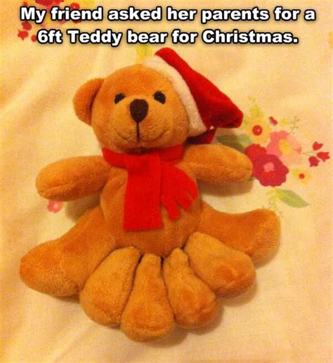 Six Foot Teddy Bear – Bits and Pieces