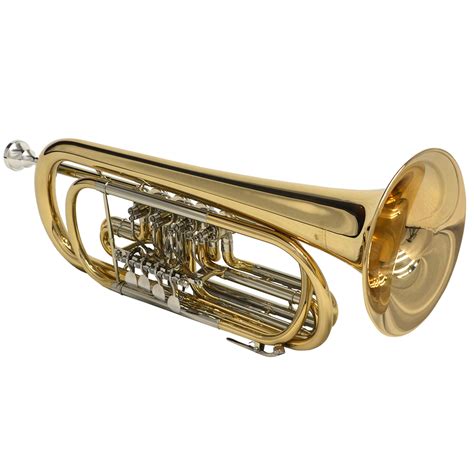 Schiller Frankfurt Elite Rotary Bass C Trumpet - Jim Laabs Music Store