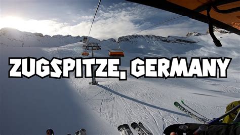 Skiing at Zugspitze, Germany - YouTube