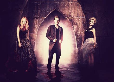 stefan caroline and rebekah - The Vampire Diaries Photo (33447104) - Fanpop