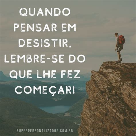 Mensagem de motivação para não desistir