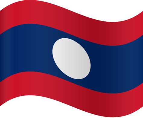 Printable Flags of Laos | Vector World Flags