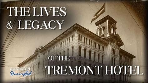 The Legacy of the Tremont House Hotel - YouTube