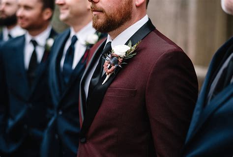 27 Wedding Ideas For Navy Blue And Burgundy Decor | Wedding suits groom, Burgundy suit wedding ...