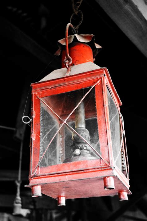 Red Oil Lamp Free Stock Photo - Public Domain Pictures