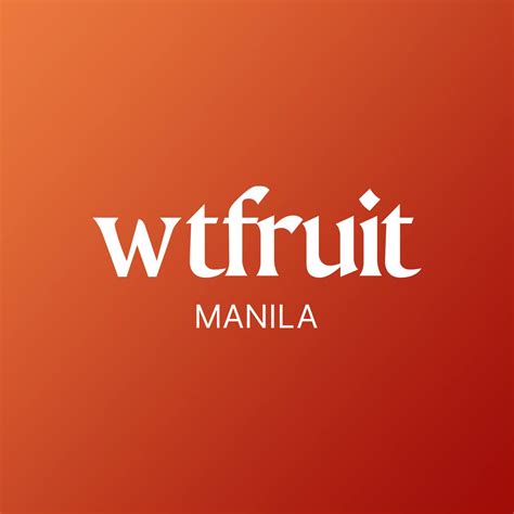 Where's The Fruit Manila