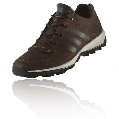 Adidas Daroga Plus Leather Mens Brown Water Resistant Walking Hiking Shoes