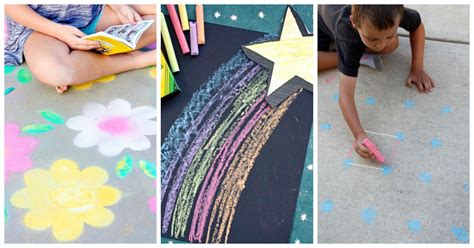 9 Now Ideas for Getting Crafty with Chalk Art - Make and Takes