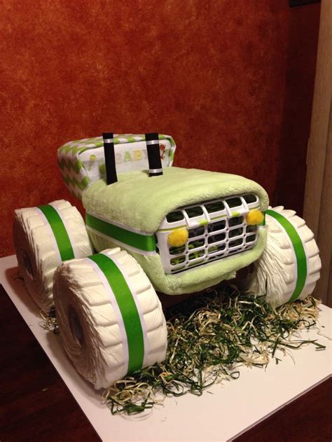 Tractor Diaper Cake Sweet And Sassy Creations By Tina I Can Be Found ...