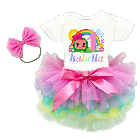 Buy cocomelon Birthday outfit cocomelon birthday shirt baby girl ...