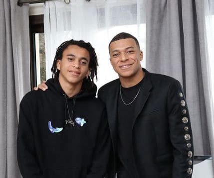 Ethan Mbappe with his brother Kylian - Sportsman Biography