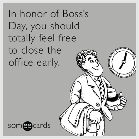 Boss's Day Ecards, Free Boss's Day Cards, Funny Boss's Day Greeting ...