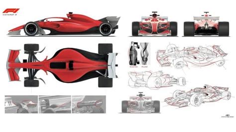 Ross Brawn presenta el concept car para la Fórmula 1 de 2021 - Motor.es