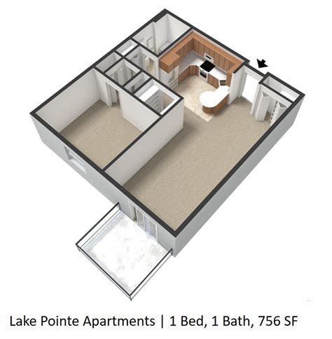 Lake Pointe Apartments Floorplans