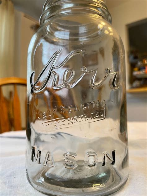 Kerr Mason Jar self Sealing Trademark Reg - Etsy