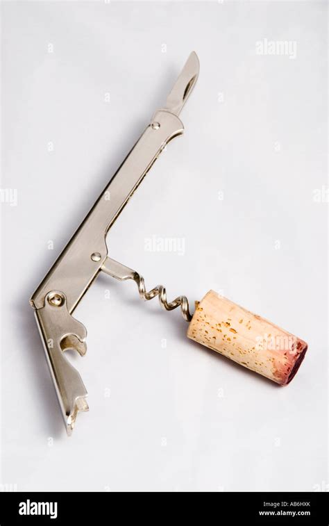 Wine waiter s corkscrew also known as the waiter s friend Stock Photo ...