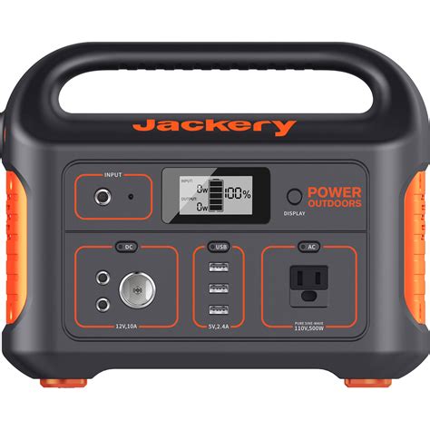 Jackery Explorer 550 Portable Power Station HTE042-USA B&H Photo