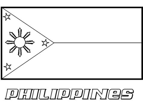 Philippines Flag Colouring Page Flag Coloring Pages Philippine Flag | My XXX Hot Girl