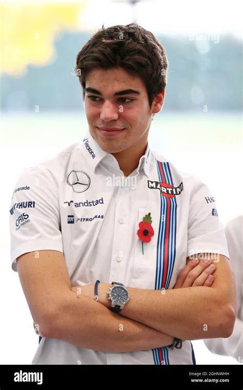 Lance Stroll (CDN) Williams. 03.11.2016. Williams Driver Line-Up ...