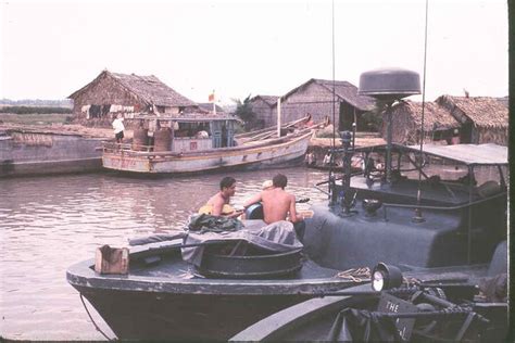 Life on the River shows life in the Brownwater Navy on boats on the ...