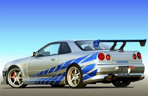 2 Fast 2 furious nissan skyline gtr r34 specs