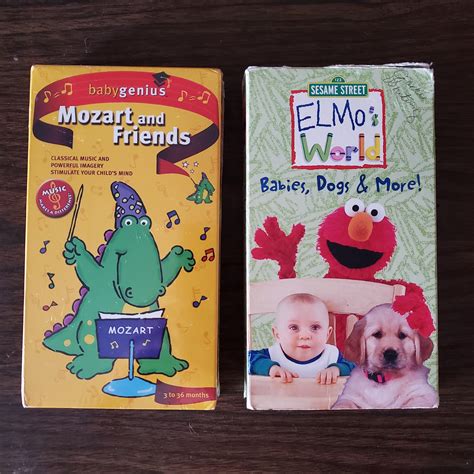 Baby Genius Mozart and Friends, Elmo's World Babies, Dogs & More, 2 ...