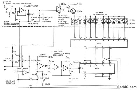 PEAK_dB_METER - Measuring_and_Test_Circuit - Circuit Diagram - SeekIC.com