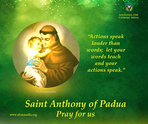 Catholic Saints - Feast of Saint Anthony of Padua