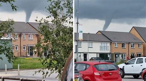 England is tornado capital of the world as storm rips through Widnes - Mirror Online