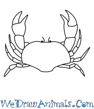 How To Draw A Crab