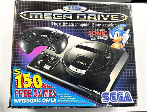 Sega Mega Drive Sonic the Hedgehog Giochi Preziosi Bundle ...