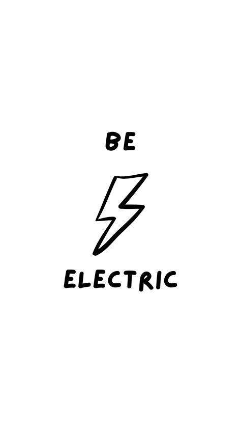 be electric | Electric quotes, Lightning bolt art, Lightening bolt