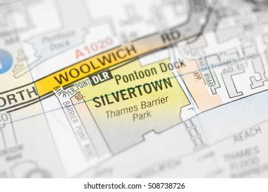 Silvertown London Uk Map Stock Photo 508738726 | Shutterstock