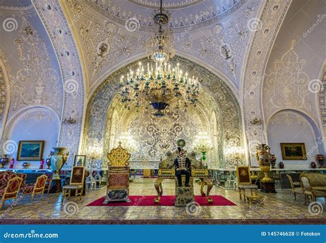 Golestan Palace in Tehran editorial stock photo. Image of royal - 145746628