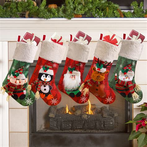 Christmas Stockings Fireplace