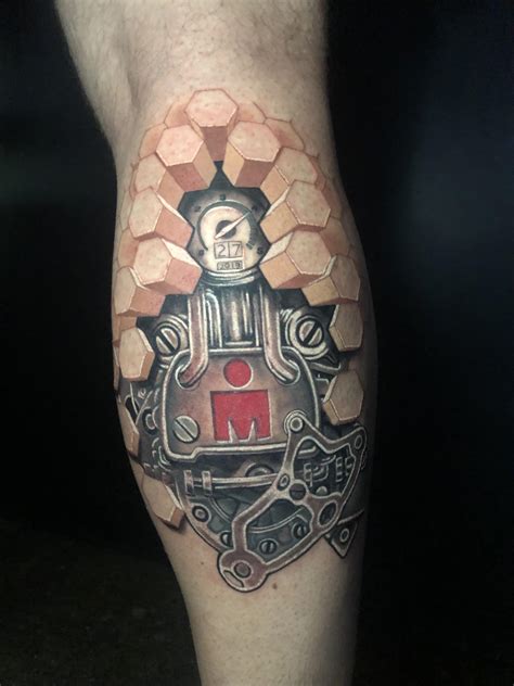 Iron Man Tattoo, by Kayden DiGiovanni at Dallas Tattoo, Dallas, TX. : r ...