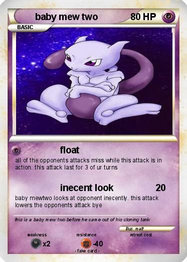 Pokémon baby mew two - float - My Pokemon Card