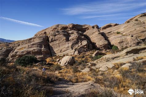 Hiking Around Vasquez Rocks Natural Area Park - Trail to Peak