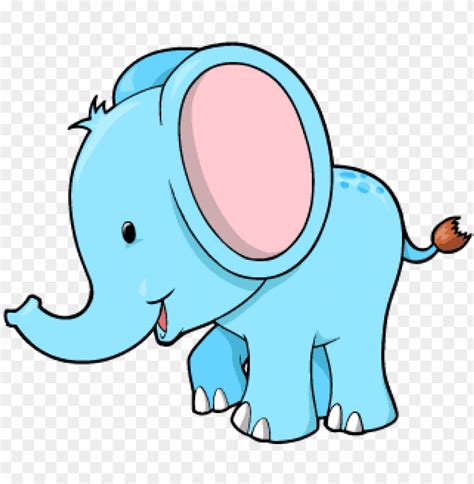 Free download | HD PNG baby blue elephant cartoon PNG transparent with Clear Background ID 92681 ...