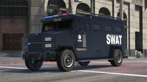 LSPD SWAT Truck Livery Brute Police Riot Truck (4K) - GTA5-Mods.com