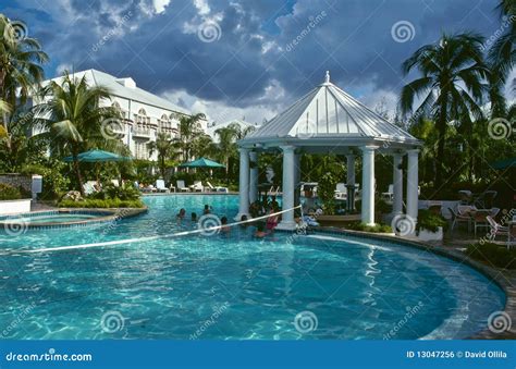 Refreshing Pool and Bar at a Luxury Resort Hotel Stock Photo - Image of business, resort: 13047256