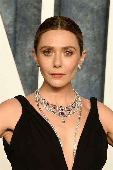 ELIZABETH OLSEN at Vanity Fair Oscar Party in Beverly Hills 03/12/2023 – HawtCelebs