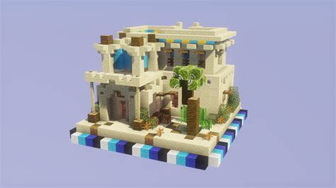 One Chunk Desert House | Minecraft crafts, Minecraft designs, Minecraft ...