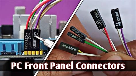 Front Panel Connection in Motherboard | CPU ke Front Panel ka Connection Kaise Kare | Easy Step ...