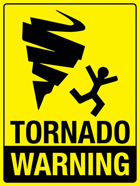 Tornado Warning Sign – New Signs