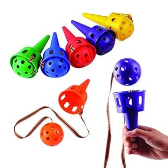 Amazon.com: Constructive Playthings Set of 6 Toss-N-Catch Cups and Balls: Industrial & Scientific