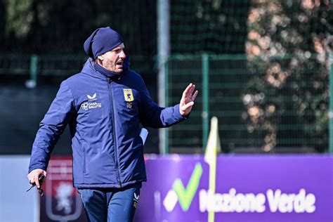 Genoa, Gilardino: "C'è voglia di fare la partita, dirò alla squadra di ...