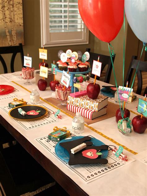 Get your children geared up for School by throwing them a back to school party. Show them school ...