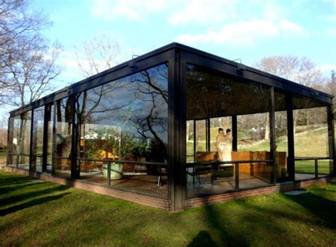 Glass House Philip Johnson Design Academia Architecture - JHMRad | #136434